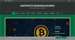 Desktop Screenshot of dartmouthbusinessjournal.com