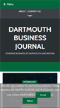 Mobile Screenshot of dartmouthbusinessjournal.com