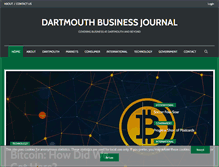 Tablet Screenshot of dartmouthbusinessjournal.com